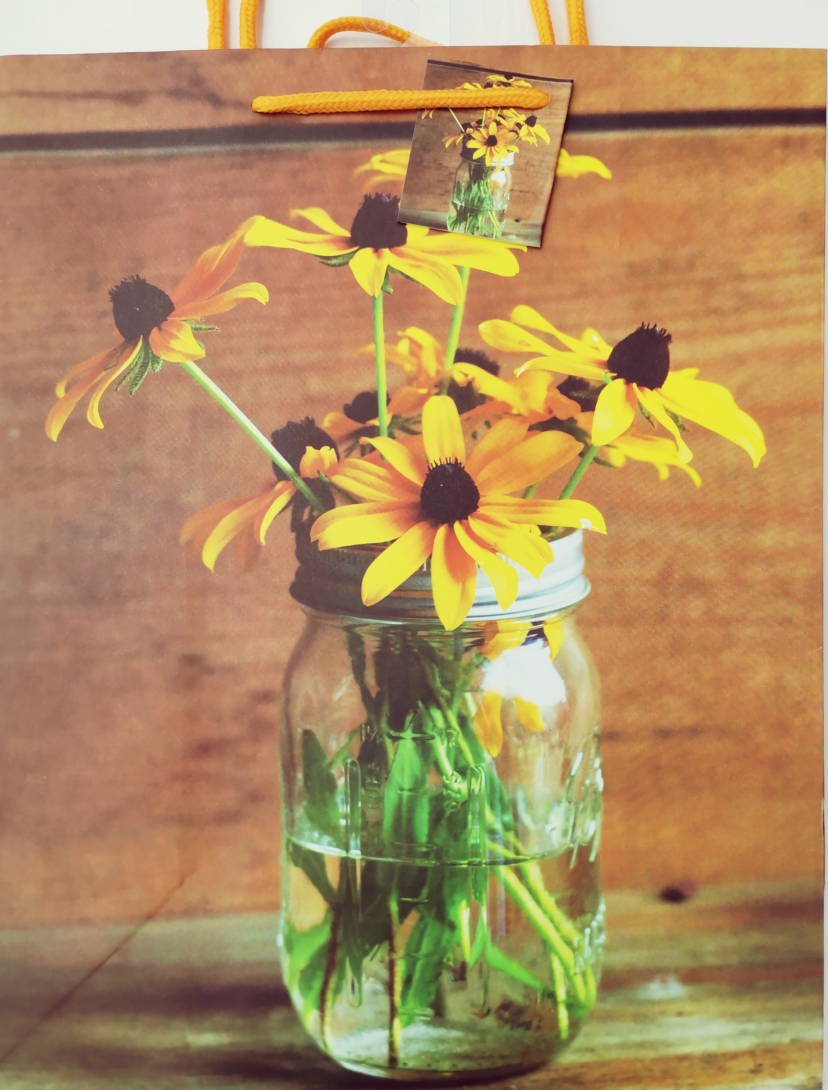 Dárková taška 26 x 33 cm KVĚTINY mix druhů