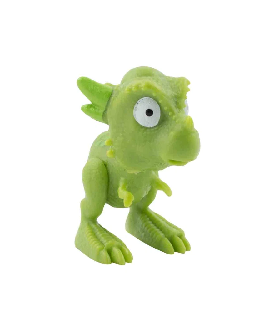 Skládací hračka dinosaura DINO PUZZLE SKULL + ovocné bonbónky 5 g