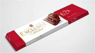 Čokoláda EXCLUSIVE 50 g hořká 62 %
