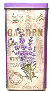 Bonboniéra B&S GARDEN LEVANDULE 125 g plechová dóza