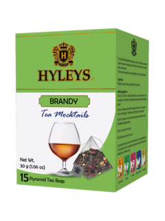 Černý čaj Hyleys BRANDY - pyramidové sáčky 15 x 2g - VÝPRODEJ !!! DMT: 6/2023