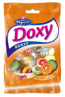 Roksové bonbóny DOXY 90 g tropic s ovocnými příchutěmi