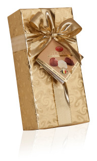 Bonboniéra DELAFAILLE 100 g - Luxusní belgické pralinky 100 g - ZLATÝ DÁREK