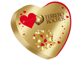 Ferrero Rocher SRDCE  125 g - VÝPRODEJ !!! DMT: 6/2026 - poslední 1 ks