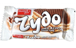 Oplatka RYDO 40 g DUO - mléčná a kakaová oplatka - 1 kus