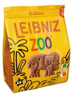 Sušenky Leibniz ZOO s kakaem 100 g