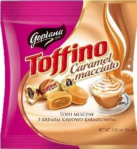 Mléčné bonbóny TOFFINO CAFFE 80 g - s kávovou náplní