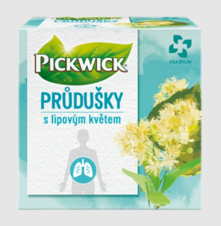 PICKWICK bylinný čaj - PRŮDUŠKY 22 g s lipovým květem