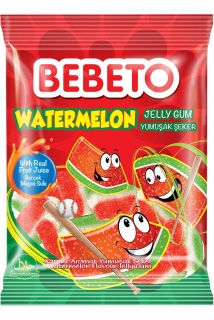 BEBETO Watermelon 80g želé bonbony s příchutí MELOUNU