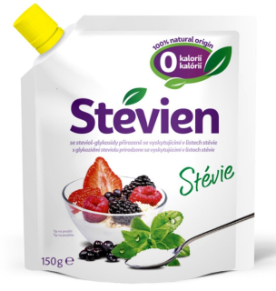 Stevie 100 % přírodní sladidlo s obsahem 0 kcal 150 g