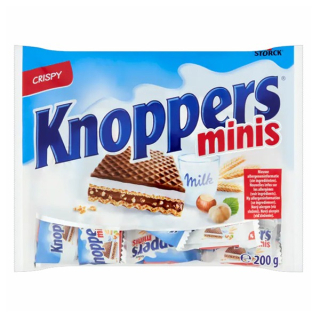 Sušenky KNOPPERS 200 g MINIS (20 ks)