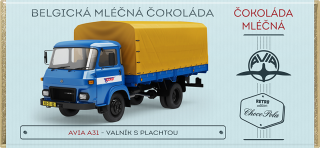 Čokoláda RETRO 100g AVIA A31 mléčná