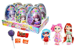 Plastové vajíčko XXL 4v1 20 g LITTLE PRINCESS 