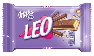 Milka LEO 33,3g máčené oplatky s krémovou náplní 