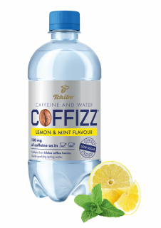 Tchibo COFFIZZ 500 ml nápoj s kofeinem, příchuť CITRON & MÁTA - AKCE !!!