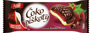 Figaro ČOKO piškoty 147 g LESNÍ OVOCE