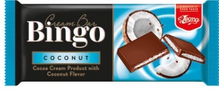 BINGO čokoláda 90g s KOKOSOVOU náplní