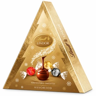 Pralinky LINDOR 125 g STROMEK Assorted ZLATÁ