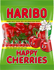 Želé HARIBO 100g HAPPY CHERRIES