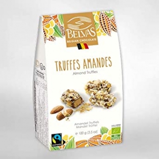 Bonboniéra BELVAS 100 g LANÝŽE v BIO kvalitě - MANDLOVÉ