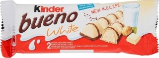 Oplatky KINDER BUENO 39 g - bílá