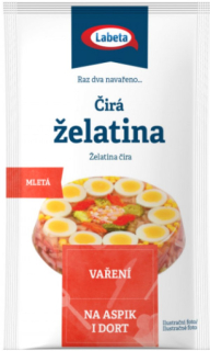 Želatina LABETA 20g ČIRÁ výprodej MDT:5/25