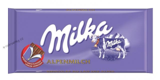 Čokoláda Milka 100 g Alpine Milk - mléčná