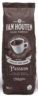 Horká čokoláda VAN HOUTEN 750 g PASSION 33% kakao instantní