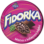 Oplatka Fidorka 30g mléčná s kakaovou náplní