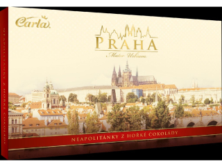 Hořké mini čokoládky PRAHA 40 g - 8x Neapolitánky z hořké čokolády 70%