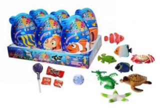 4v1 XXL vajíčko SEA SECRET + cukrovinky 21 g