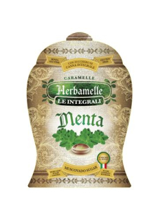 Bylinné bonbóny Herbamelle 75 g mátové bonbóny