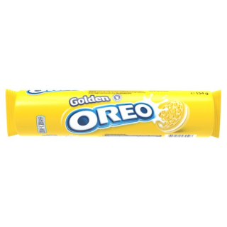 Sušenky Oreo Golden s vanilkovou náplní 154 g