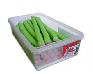 Želé pendrek plněný JUMBO 50 g - MELOUN SLADKÝ (balení 30 ks)