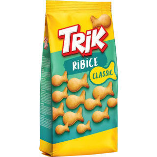 Krekry TRIK 90 g classic - slané rybičky