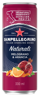 SAN PELLEGRINO italská sycená voda 0,33 l - granátové jablko