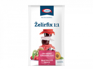 Labeta ŽelírFix 1:1 na kyselejší ovoce 20 g
