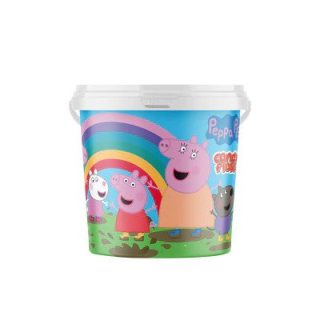 Cukrová vata v KYBLÍČKU - CANDY FLOSS 50 g - PEPPA PIG jahodová