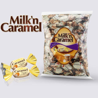 Měkké karamely MILK CARAMEL 1 kg - s mléčnou příchutí