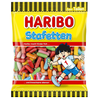 HARIBO Stafetten Lékořicové dražé 160 g