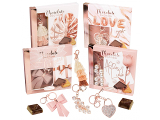 Nugátové pralinky GÜNTHART 47 g + DÁREK: RŮŽOVÝ PŘÍVĚŠEK