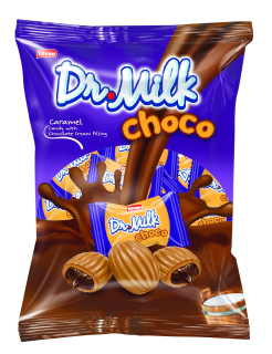 Mléčné dropsy Dr.MILK 1 kg - CHOCO