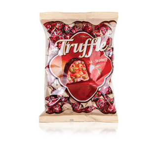 Bonbóny (pralinky) ELVAN TRUFFLE 1 kg - pralinky v čokoládě JAHODA