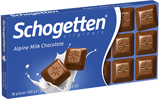 Čokoláda Schogetten 100 g Mléčná