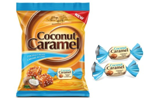 Měkké karamely COCONUT CARAMEL 400 g - s kokosem