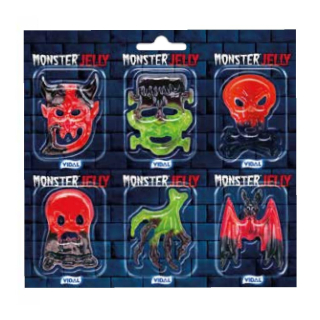 Želé VIDAL MONSTER JELLY - 6x 11 g - 6-ti pack