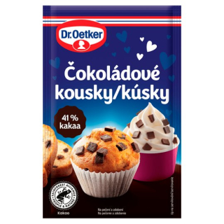 Zdobení / posyp - čokoládové kousky Dr.OETKER 70 g
