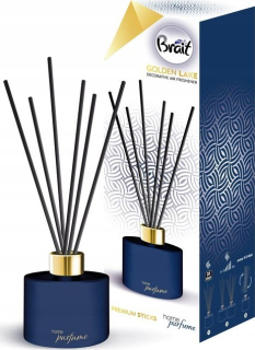 Vonný difuzér BRAIT 100 ml - GOLDEN LAKE - modrý