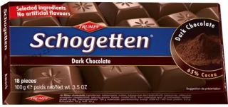 Čokoláda Schogetten 100 g Hořká