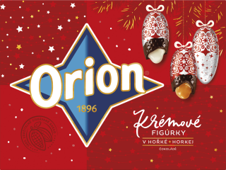 ORION figurky KRÉMOVÉ hořké 333 g KARAMEL & CITRON - VÝPRODEJ !!! - poslední 1 ks
